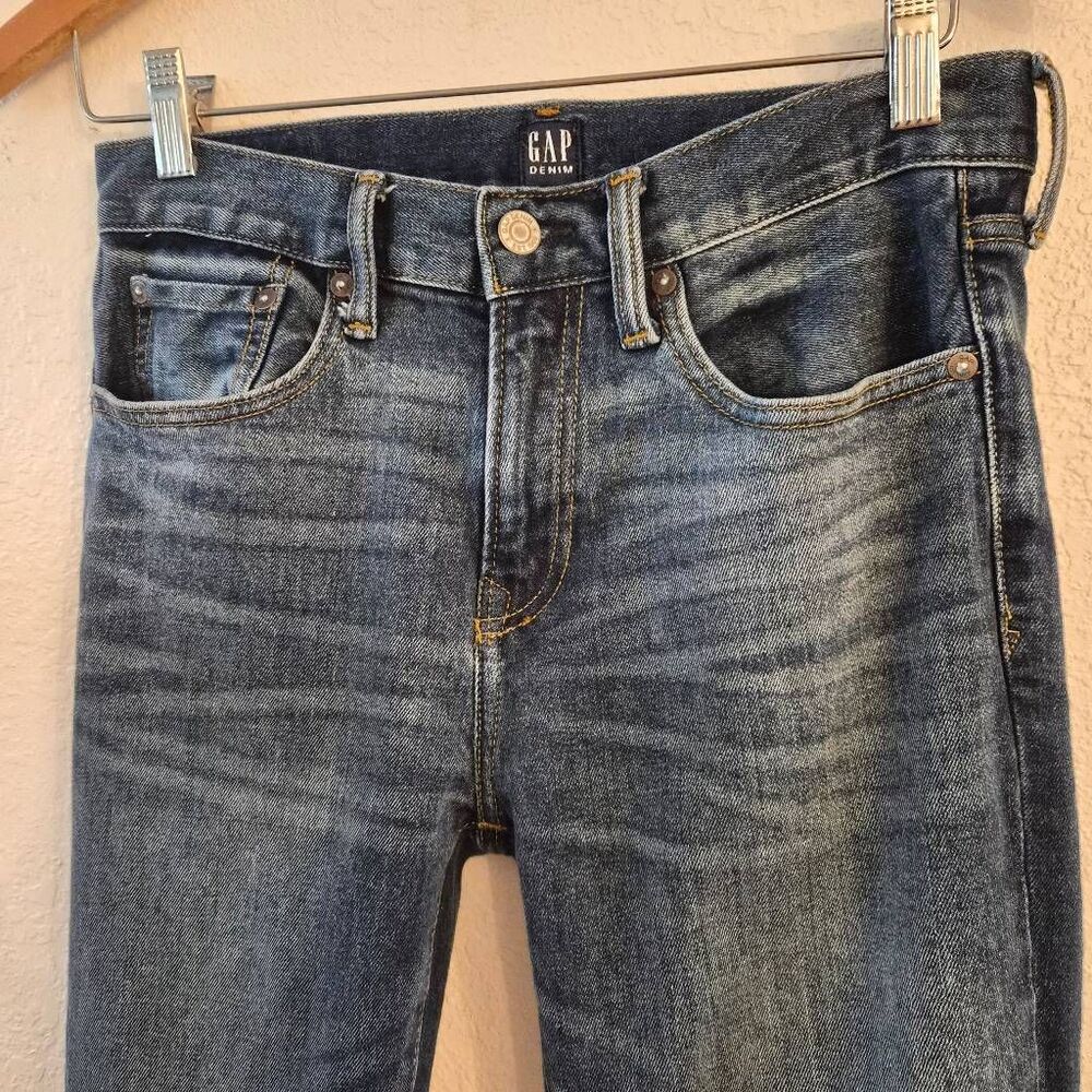 GAP Denim Stretch Skinny Jeans 28x30 Comfy Flattering Fit Classic Essential